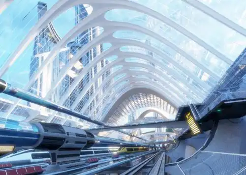 未来科技 数字城市 科技城市 科幻城市 科幻 未来鸟瞰 科幻未来城市