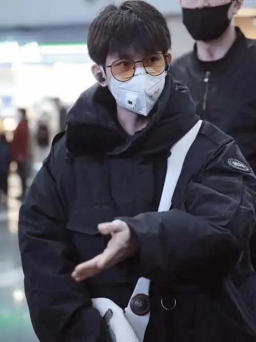 最美口罩脸戴上口罩的明星依旧那么帅盖住脸庞那考验的就是眉眼和发型