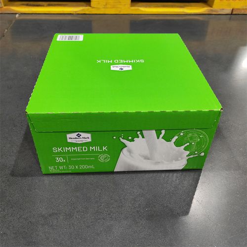 200ml*30瓶山姆代购德国进口超高温灭菌乳脱脂纯牛奶早餐奶