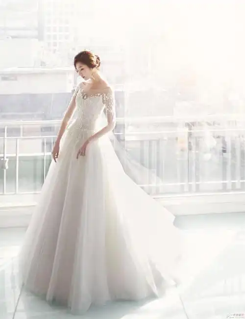 唯美婚纱照片示例