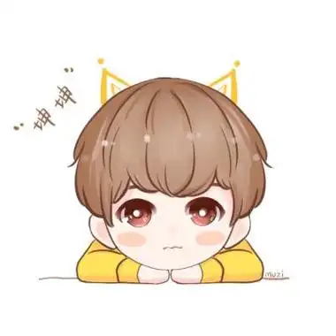 蔡徐坤卡通头像可爱呆萌