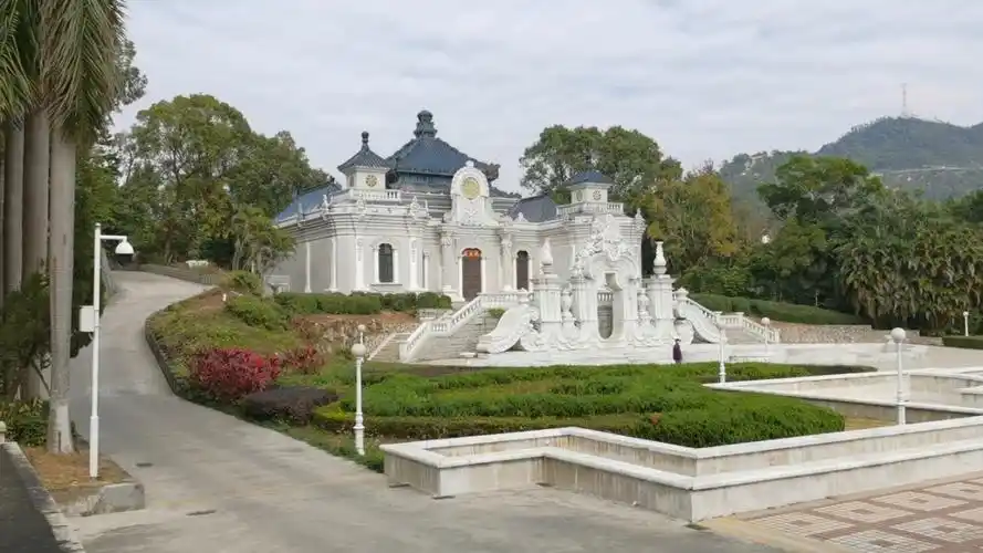 修复后的"圆明园"