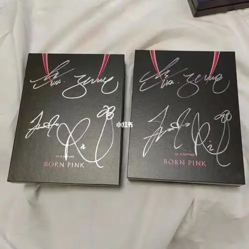 blackpink正规2bornpink签名专辑
