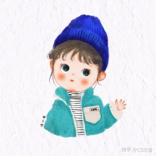 我就是胖嘟嘟美猪猪哈哈圆脸好可爱啊插画师暖小爽