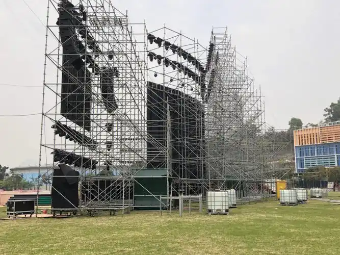 jblv488音响雷亚架舞台搭建