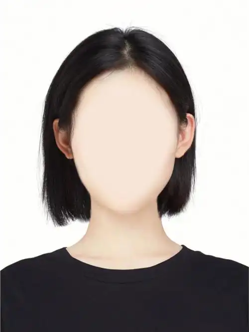 是不是不敢尝试96如果你刚好缺一个证件照不如正好试试短发模板相
