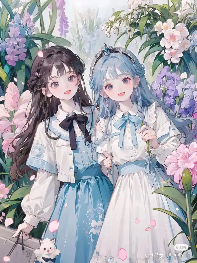 好看的动漫闺蜜壁纸