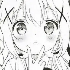 黑白动漫头像 男女-花瓣网|陪你做生活的设计师 | 插画动漫 二次元