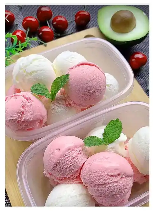 雨小姐冰淇淋粉家用自制做雪糕粉冰激凌粉配料diy手工冰棒粉商用草莓