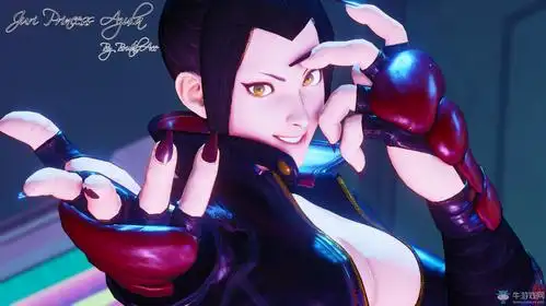 街头霸王5朱莉阿祖拉公主发型mod