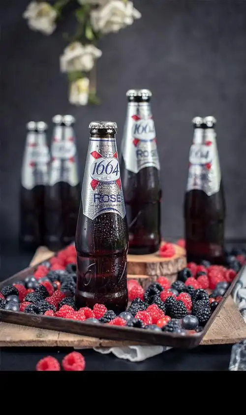 玫瑰花香法国凯旋原装进口啤酒1664玫瑰啤酒250ml单瓶二狗酒馆淘宝网