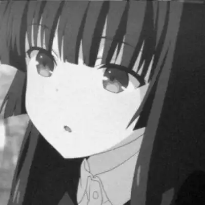 ins黑白动漫女头 超火的日系ins风漫画头像黑白女生高清好看图片_女生