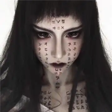 qq女生头像病态血腥重口味2019带点恐怖的重口味女生头像