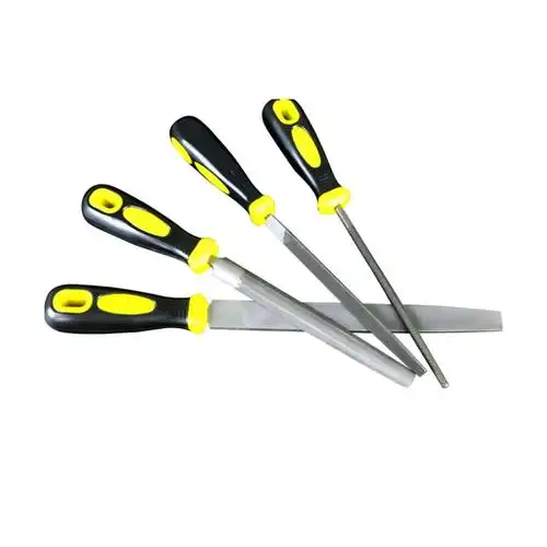 手工锉刀钢金属木工矬子打磨工具圆锉刀扁平半圆锉