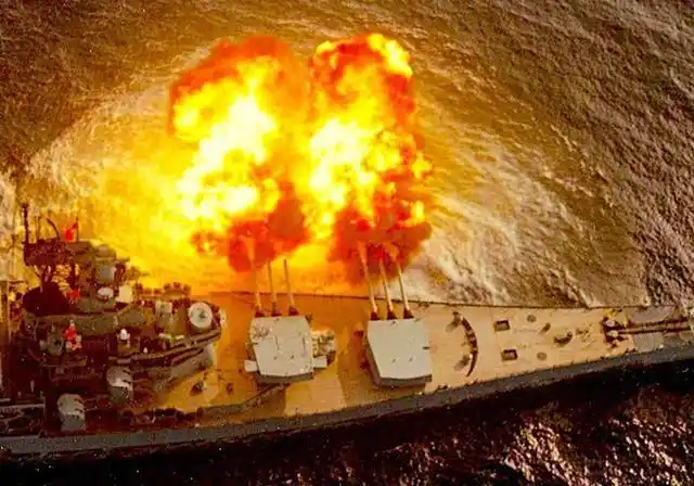 战列舰火炮口径那么大,为何不装炮口制退器?装了反而更危险