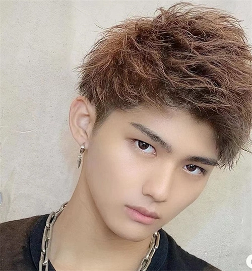 日系帅气男生烫发 纹理烫 定位烫=帅哥_男生烫发 - 美发站