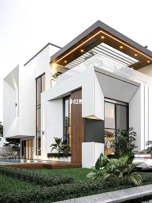 三层设计感220平乡村自建房别墅改造设计