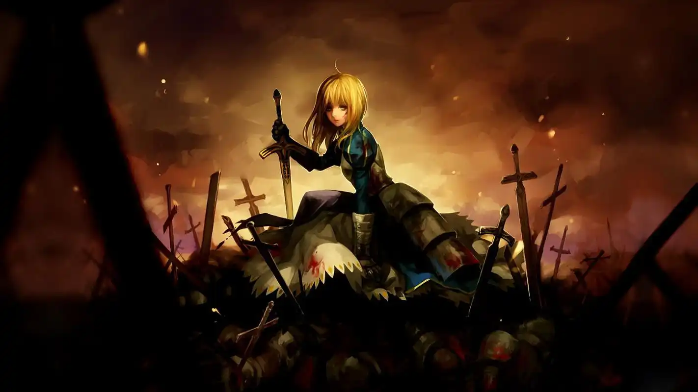 saber亚瑟王高清宽屏壁纸