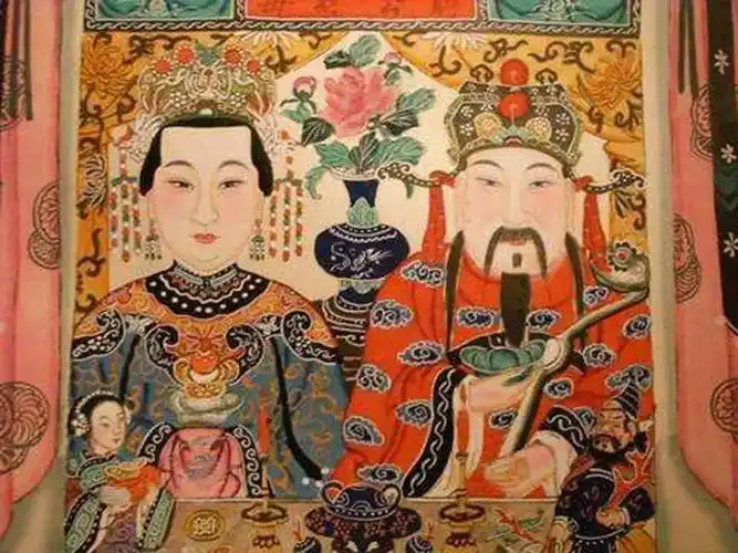 灶王爷和灶王奶奶腊月三十是农历最后一天,所以俗称过年.