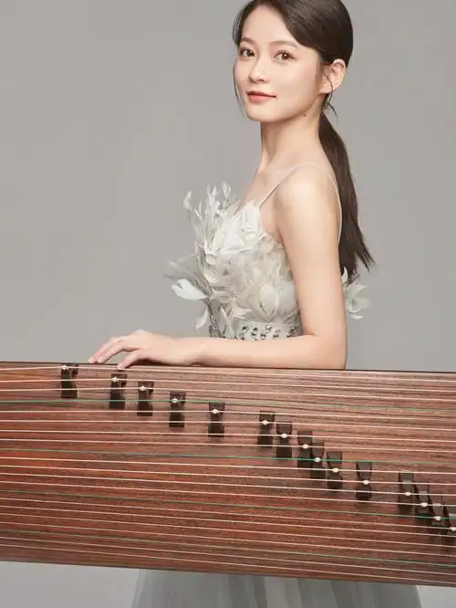 古筝写真古筝艺术照姿势摄影