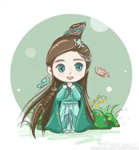 赵丽颖 青云志 碧瑶 q版