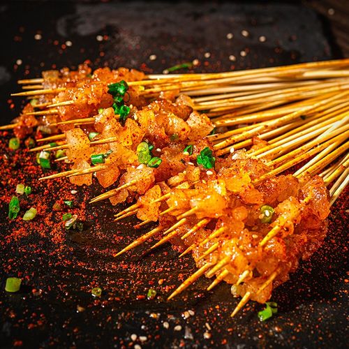 蹄筋小串100串牛筋铁板铁板烧烧烤串串半成品商用牛杂