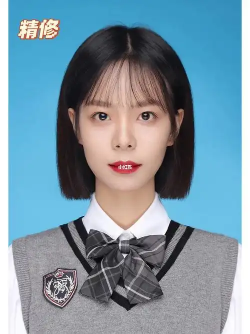 一寸证件照原图精修快帮我看看拍的可以吗