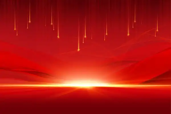 红色渐变背景卡通六一儿童节信纸封面小报作文集背景企业宣传册画册