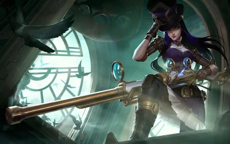 【英雄联盟动态原画/壁纸】凯特琳