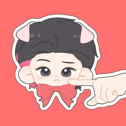 戳一只小猪王琳凯999699#小鬼王琳凯#q版人物