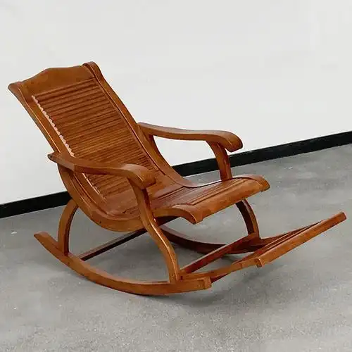 北欧实木摇椅家用休闲椅阳台逍遥椅沙发成人午睡椅躺椅大人摇摇椅