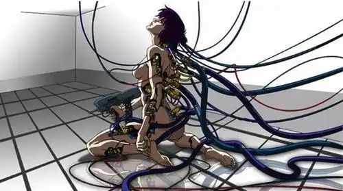 它,就是日式赛博朋克的巅峰之作 《攻壳机动队》.