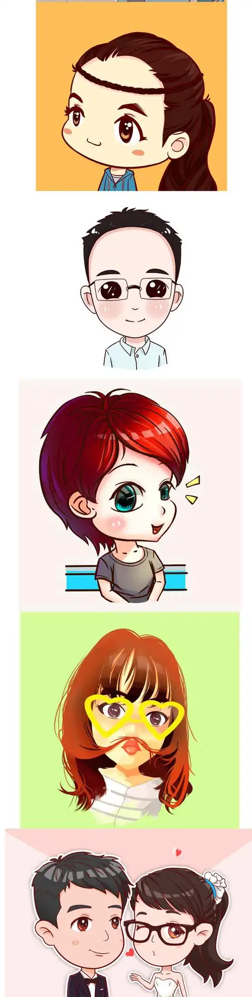 卡通人物形象及头像