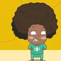 可爱爆炸头_卡通动漫头像_我要个性网