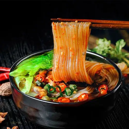 味滋源 酸辣粉105gx4袋 袋装 速食粉丝方便粉丝的宝贝主图