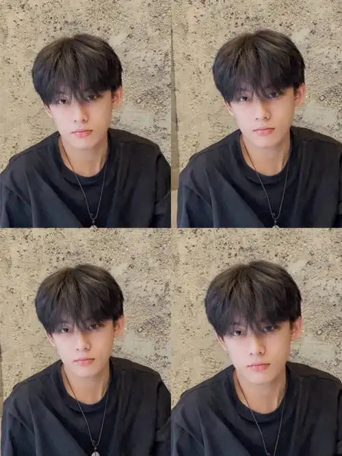 9315男生夏季必选清爽发型7515少年感碎盖发型73