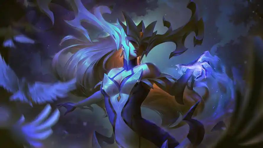 lol英雄联盟 冰霜女巫 丽桑卓 lissandra 魔女 4k壁纸