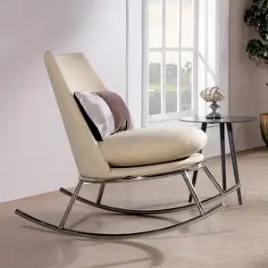 现代简约 span class=h>懒人沙发 /span>不锈钢摇 span class=h>摇椅
