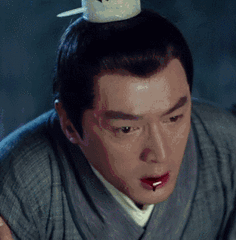 胡歌吐血古装难过gif动图_动态图_表情包下载_soogif