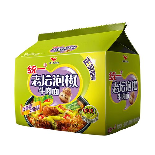 汤达人统一老坛泡椒牛肉面方便面整箱宿舍零食吃的夜宵速食晚餐泡面