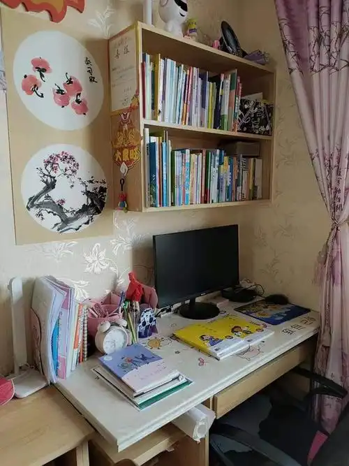 妈妈说要书房要整洁干净,这样我才能在干净的环境中保持头脑清醒