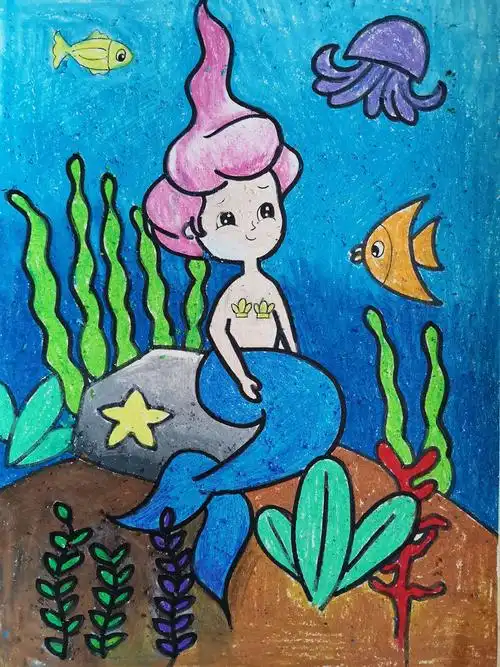 《美人鱼范画》