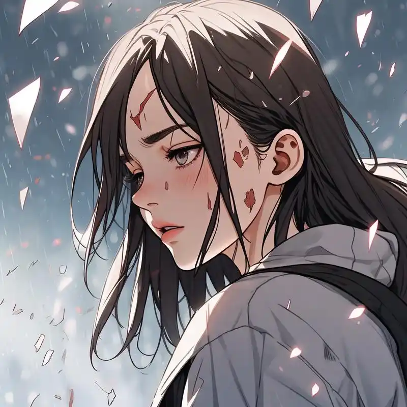 这些伤心心碎的女生头像,或许能表达出你内心的感受.