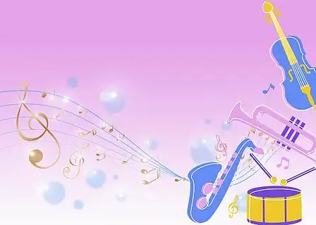 唯美音乐会乐器演奏会唱歌会背景