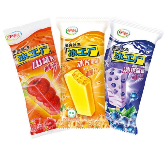 仅06499伊利冰工厂雪糕25支蜜桃山楂蓝莓多拼