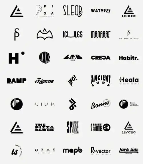 简约创意字母logo设计灵感分享