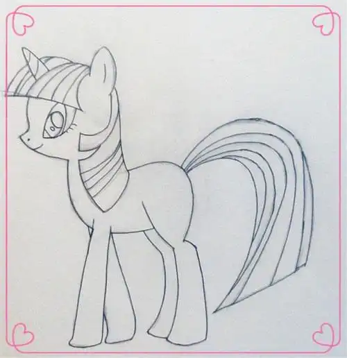 零基础绘画教程|你也可以画小马宝莉