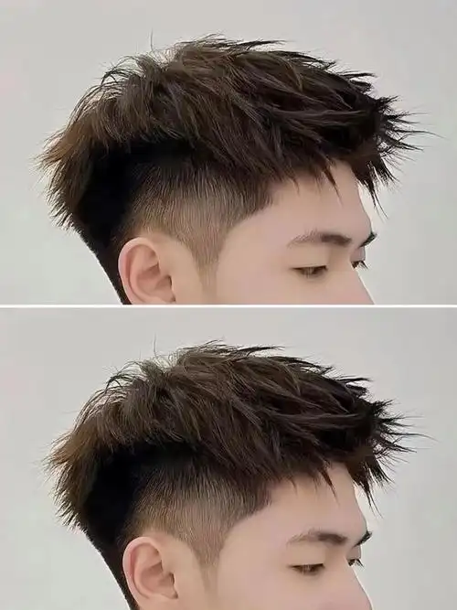 男士蓬松清爽烫发