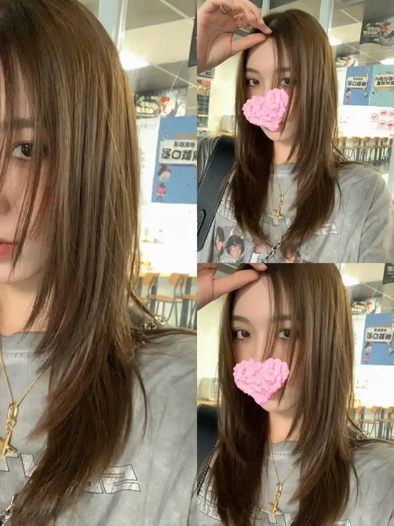 前面短后面长～光看头发就知道是美女的高层次发型美女快剪起来中长发