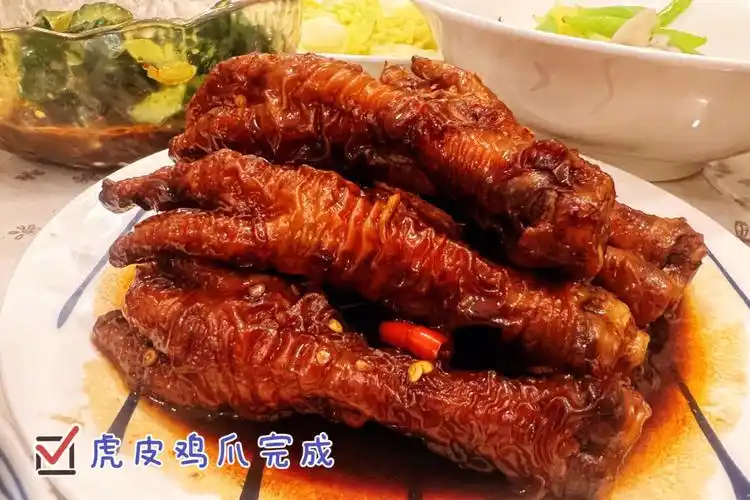 虎皮鸡爪空气炸锅版